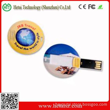 2GB Mini Ultra Slim Card USB Flash Drive with Free Logo